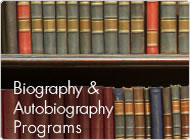 Biography and Autobiography