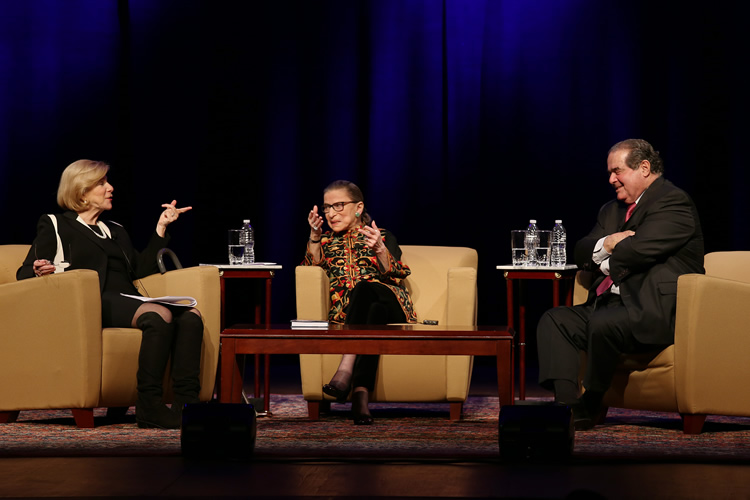 U.S. Supreme Court Justices Ruth Bader Ginsburg and Antonin Scalia In Conversation with Nina Totenberg